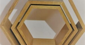 heksagona plauktu komplekts no koka woodbox (4)